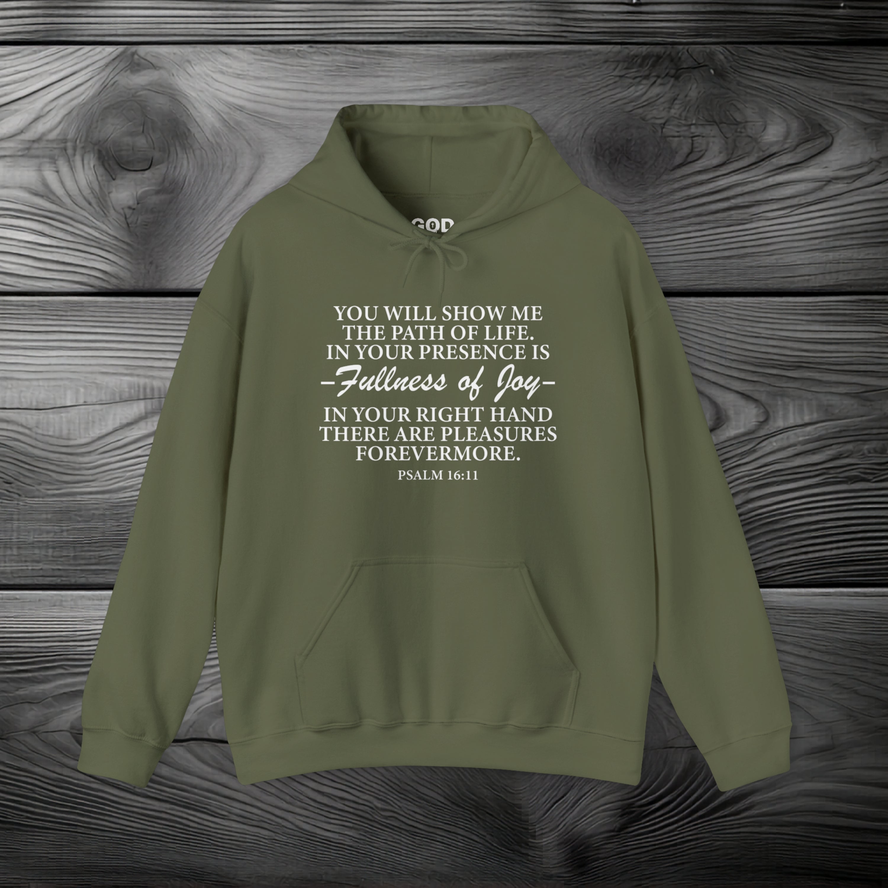 Joy In GOD's Presence Pullover Hoodie