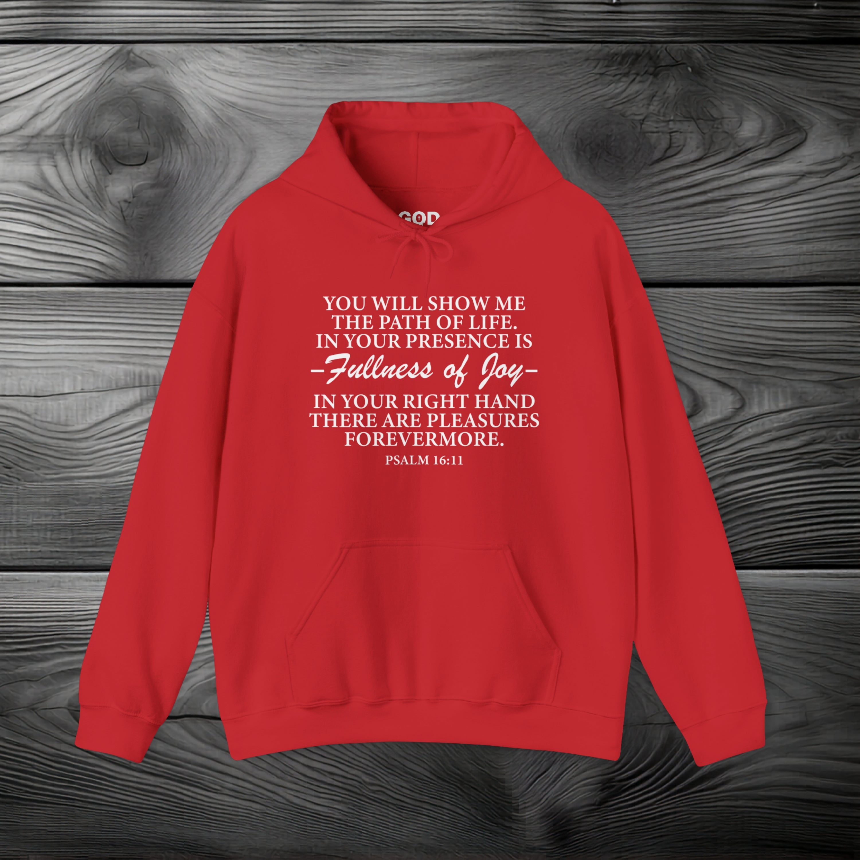 Joy In GOD's Presence Pullover Hoodie