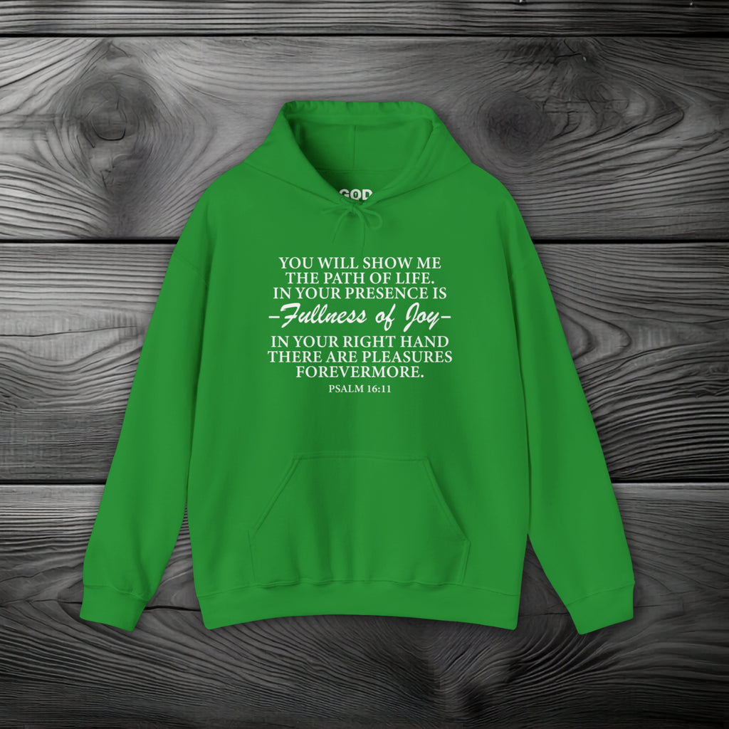 Joy In GOD's Presence Pullover Hoodie