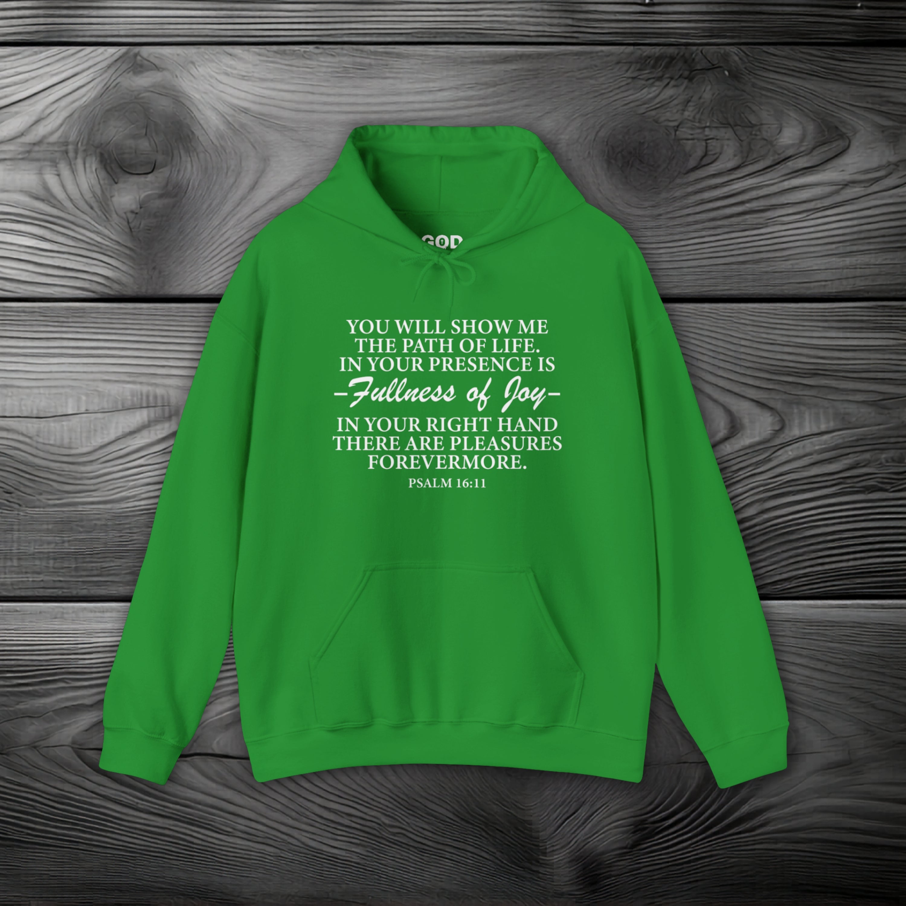 Joy In GOD's Presence Pullover Hoodie