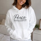Peace in God's Purpose Pullover Hoodie