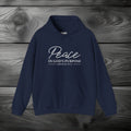 Peace in God's Purpose Pullover Hoodie