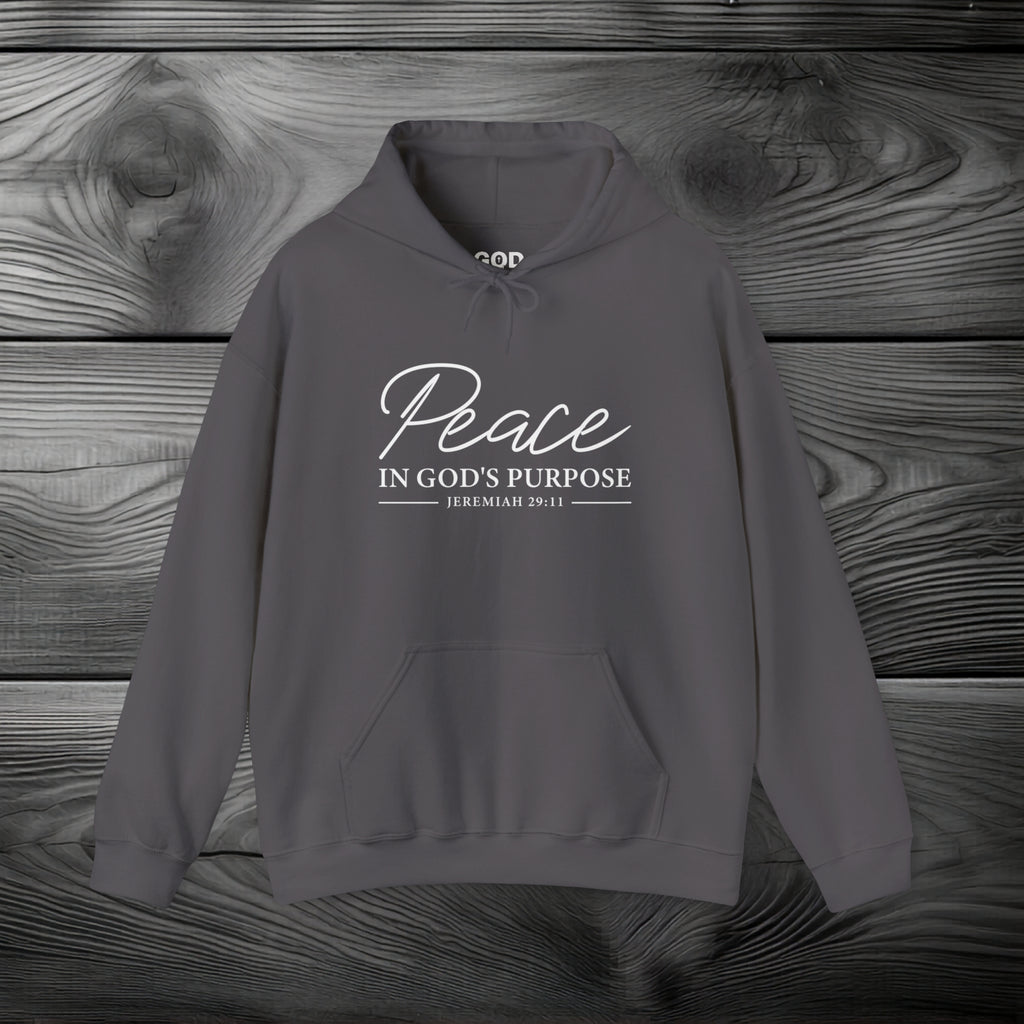 Peace in God's Purpose Pullover Hoodie