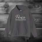 Peace in God's Purpose Pullover Hoodie