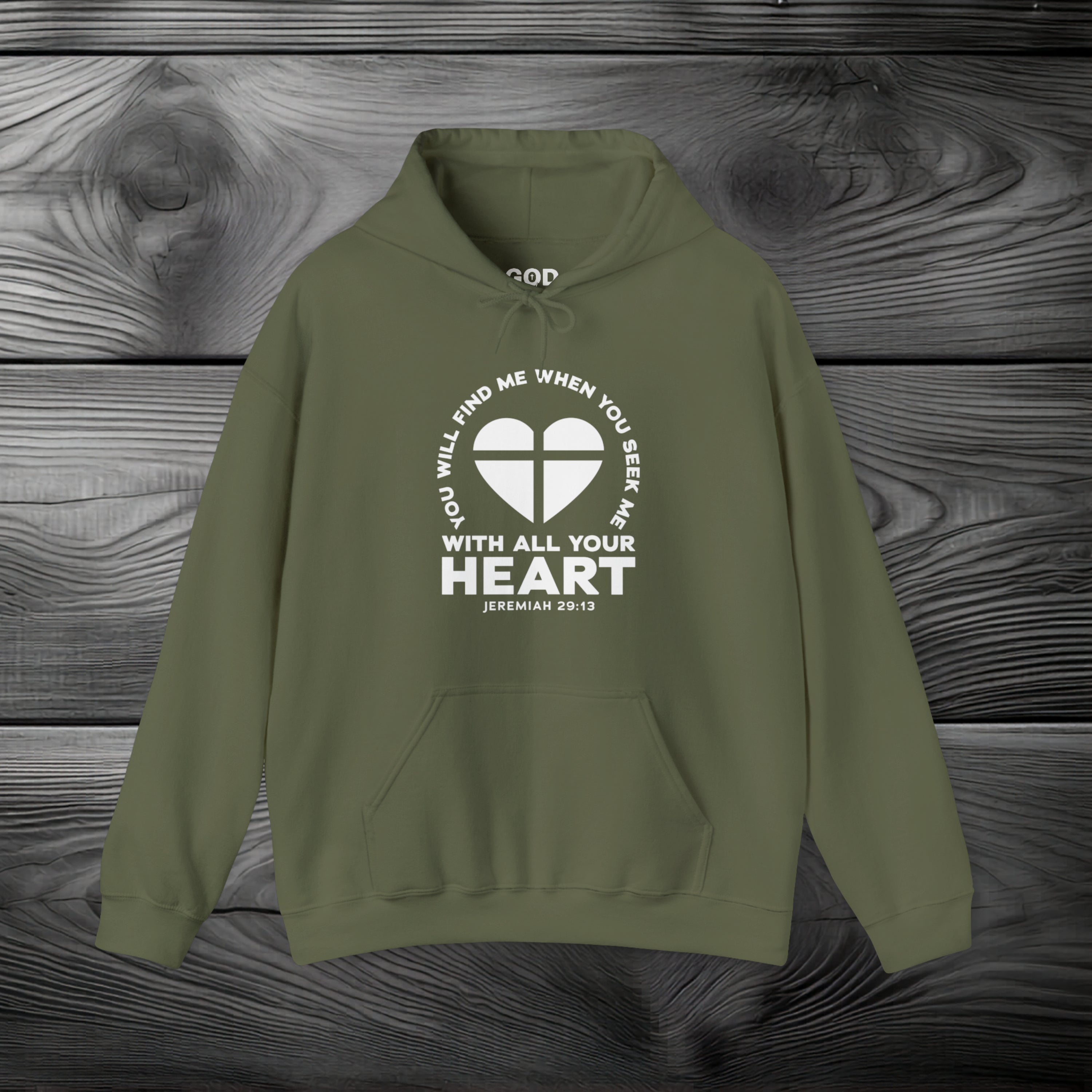 Seek & You Will Find GOD Pullover Hoodie