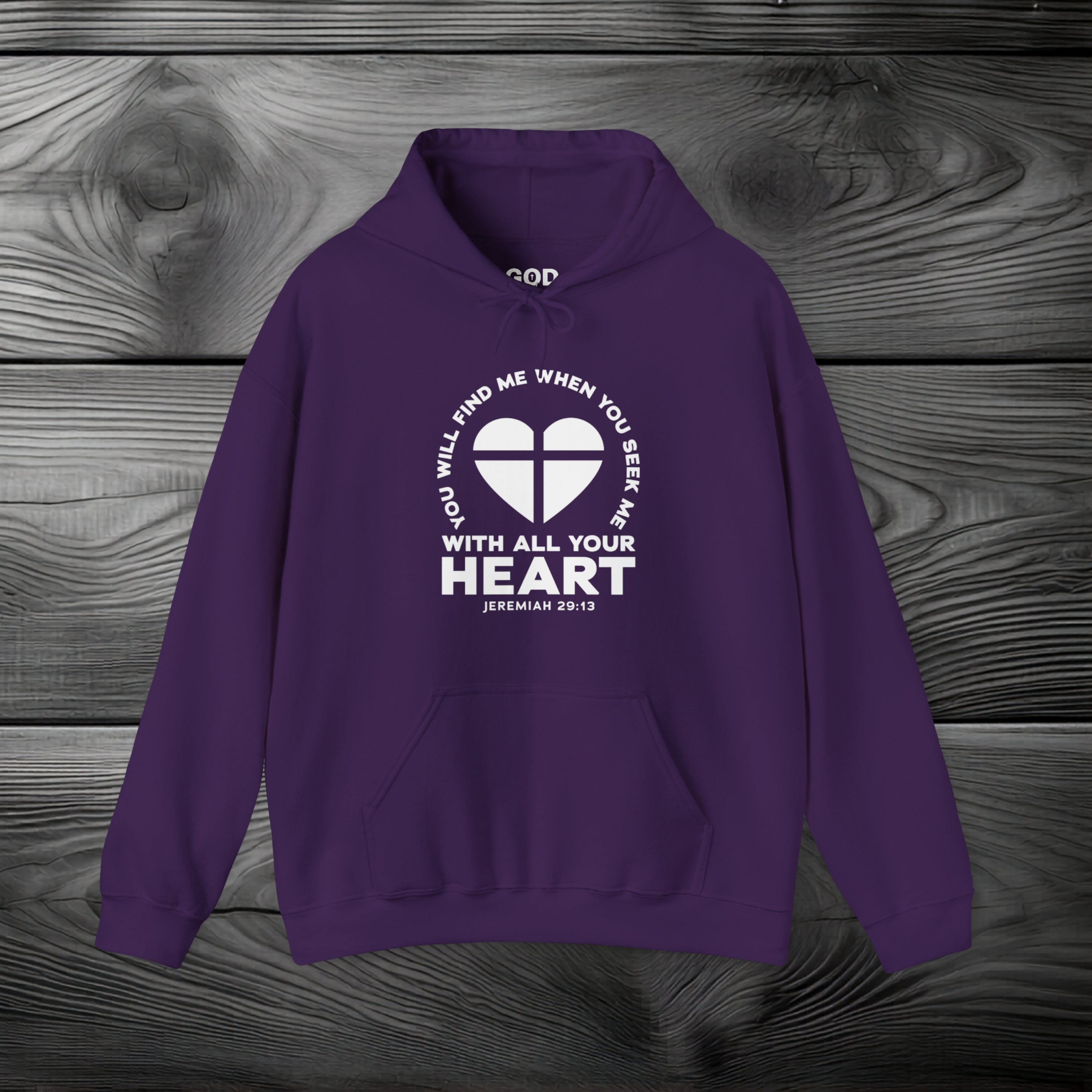 Seek & You Will Find GOD Pullover Hoodie