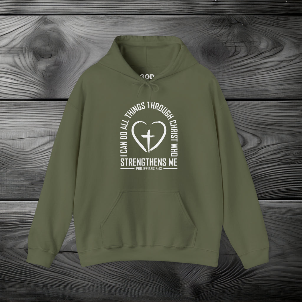 I Can Do All Things Through Christ Pullover Hoodie