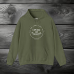 I Am Here On Purpose Pullover Hoodie