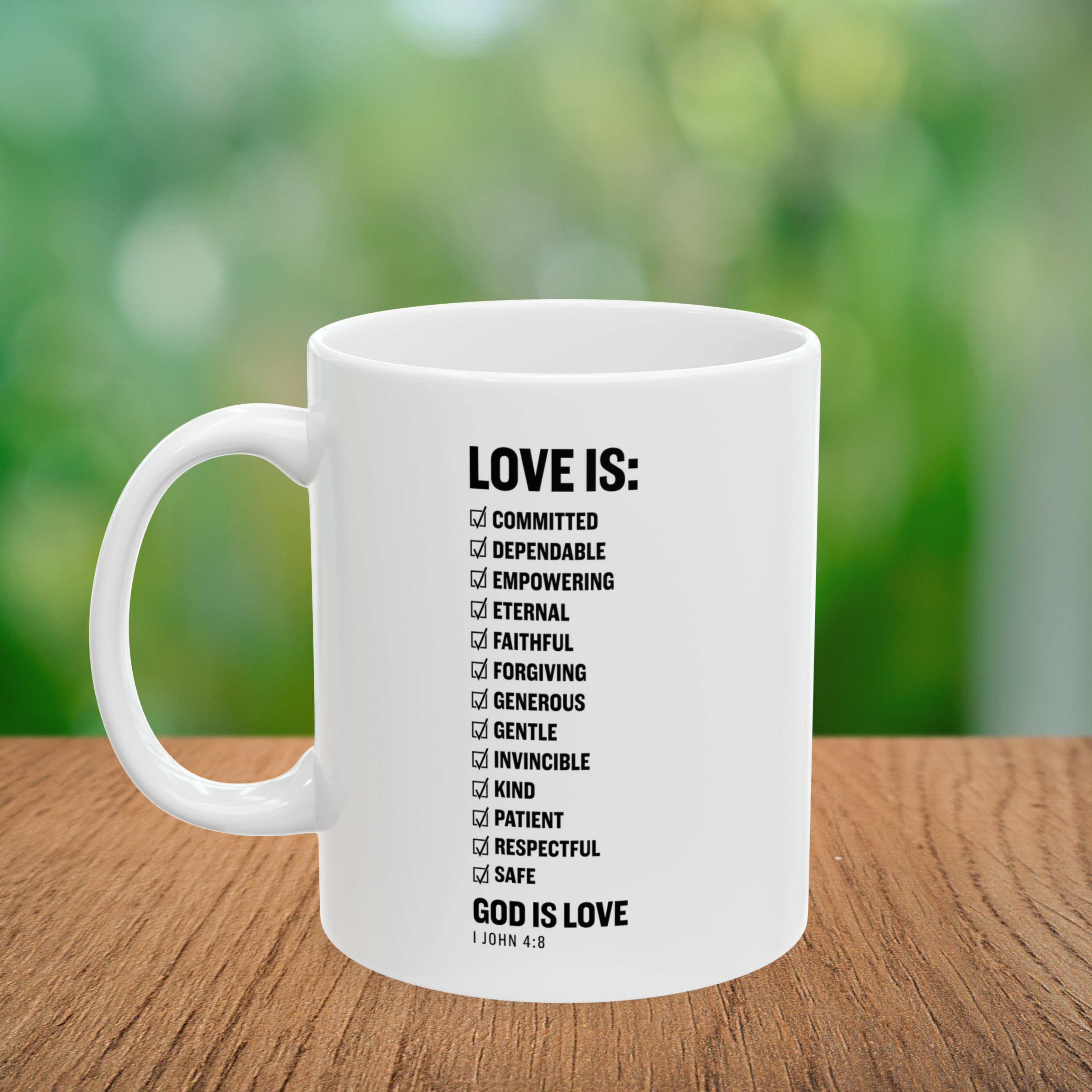 GOD is Love Coffee Mug