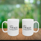 Peace in God's Purpose Coffee Mug