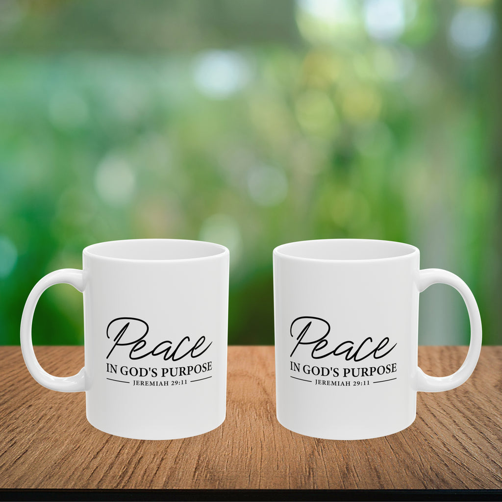 Peace in God's Purpose Coffee Mug