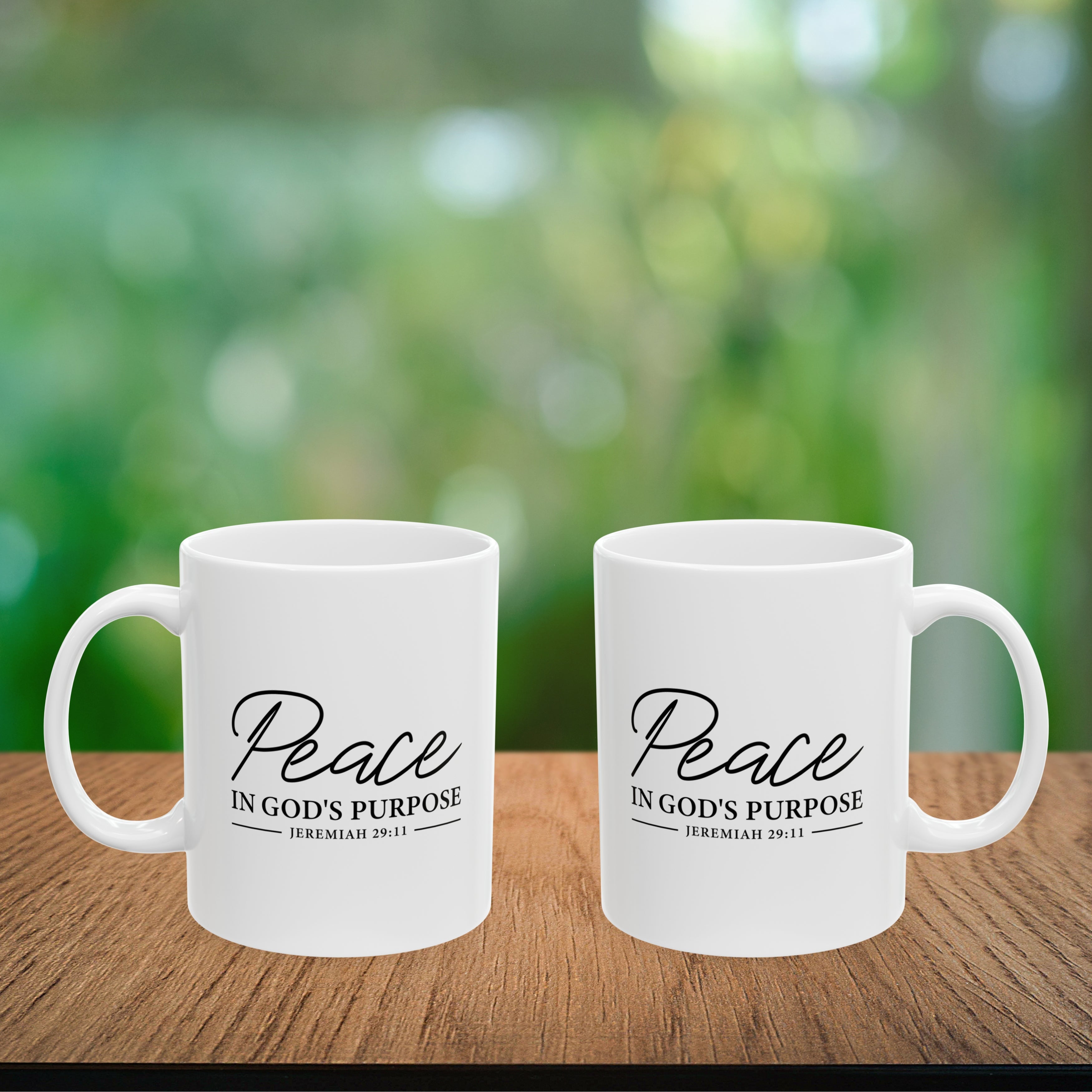 Peace in God's Purpose Coffee Mug