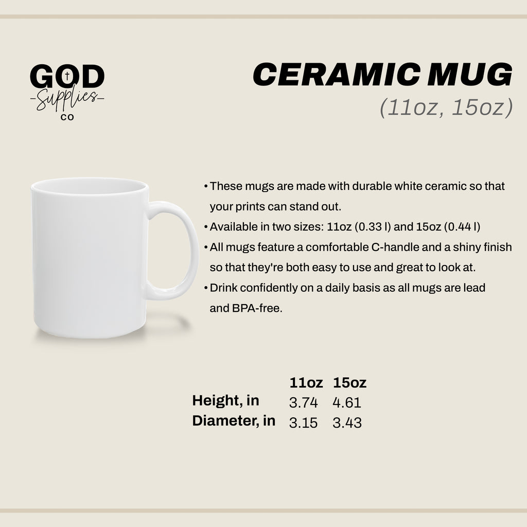 The Truth is God Loves Me on Purpose Coffee Mug