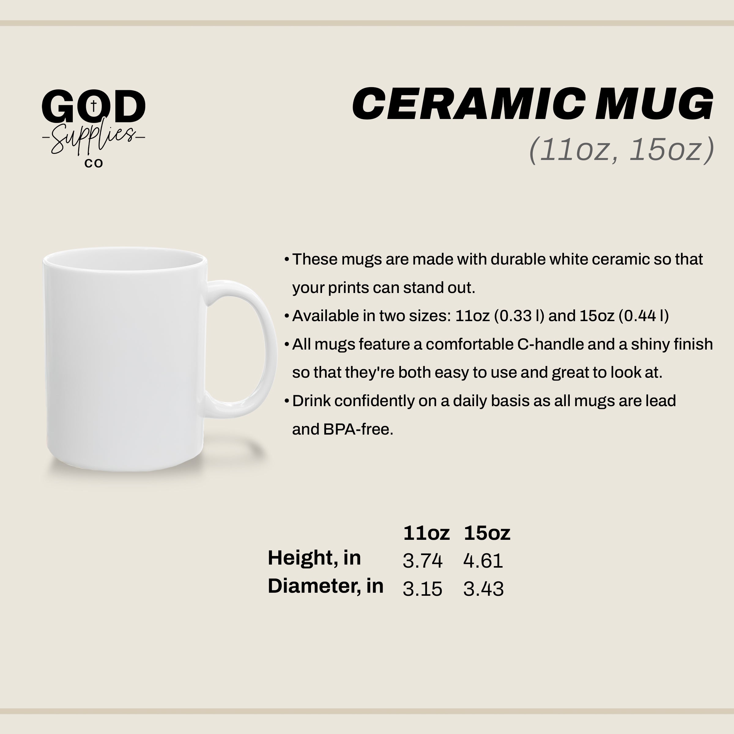 The Truth is God Loves Me on Purpose Coffee Mug