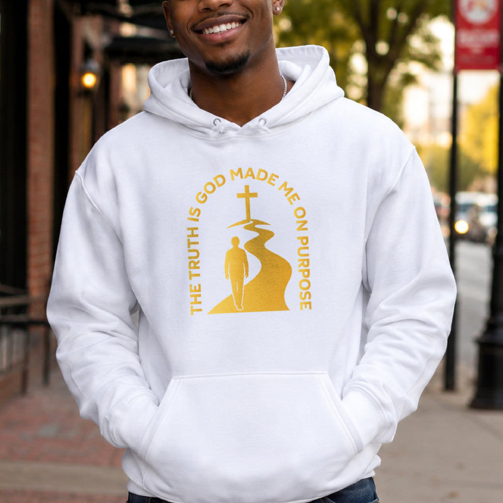 The Truth is God Loves Me on Purpose Pullover Hoodie