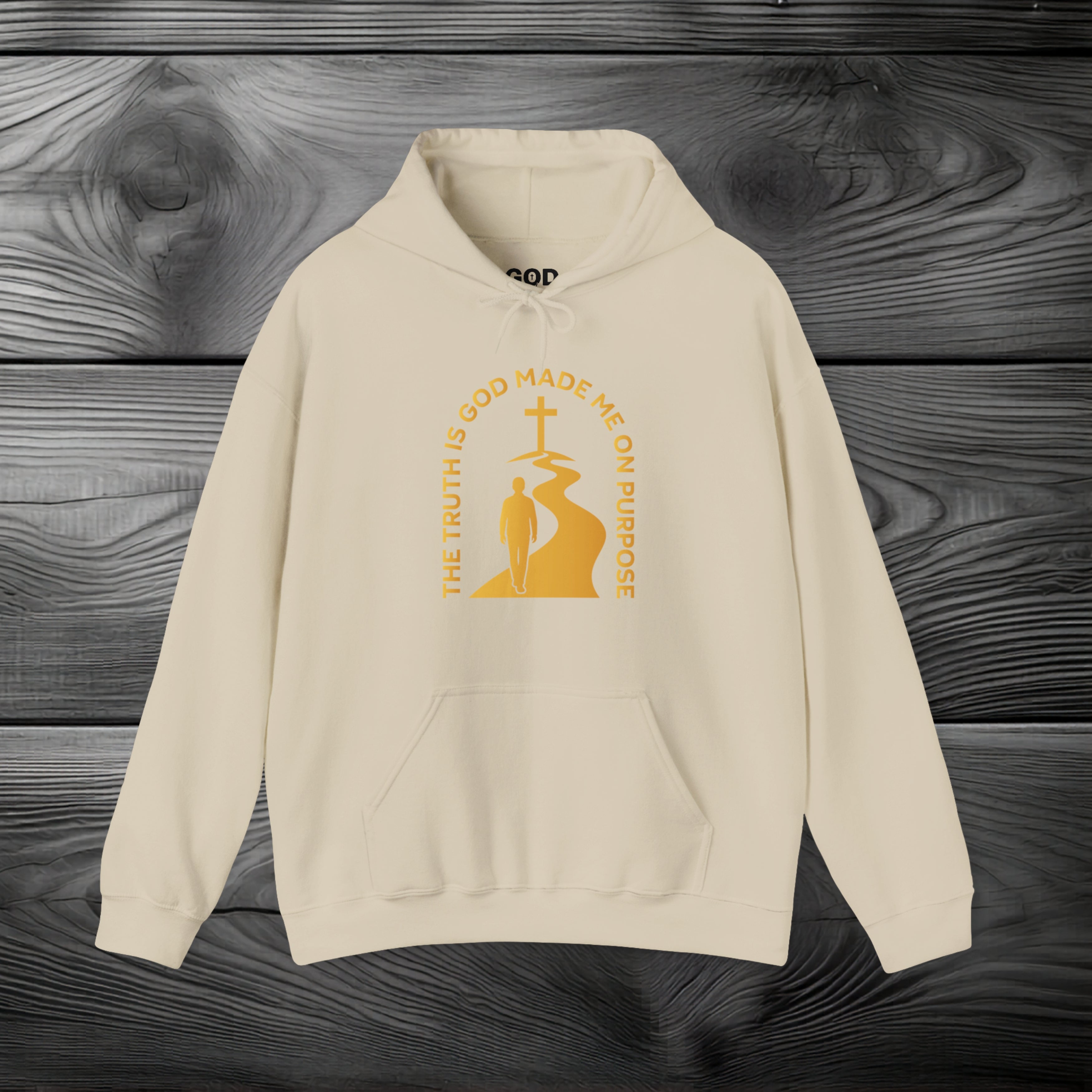 The Truth is God Loves Me on Purpose Pullover Hoodie