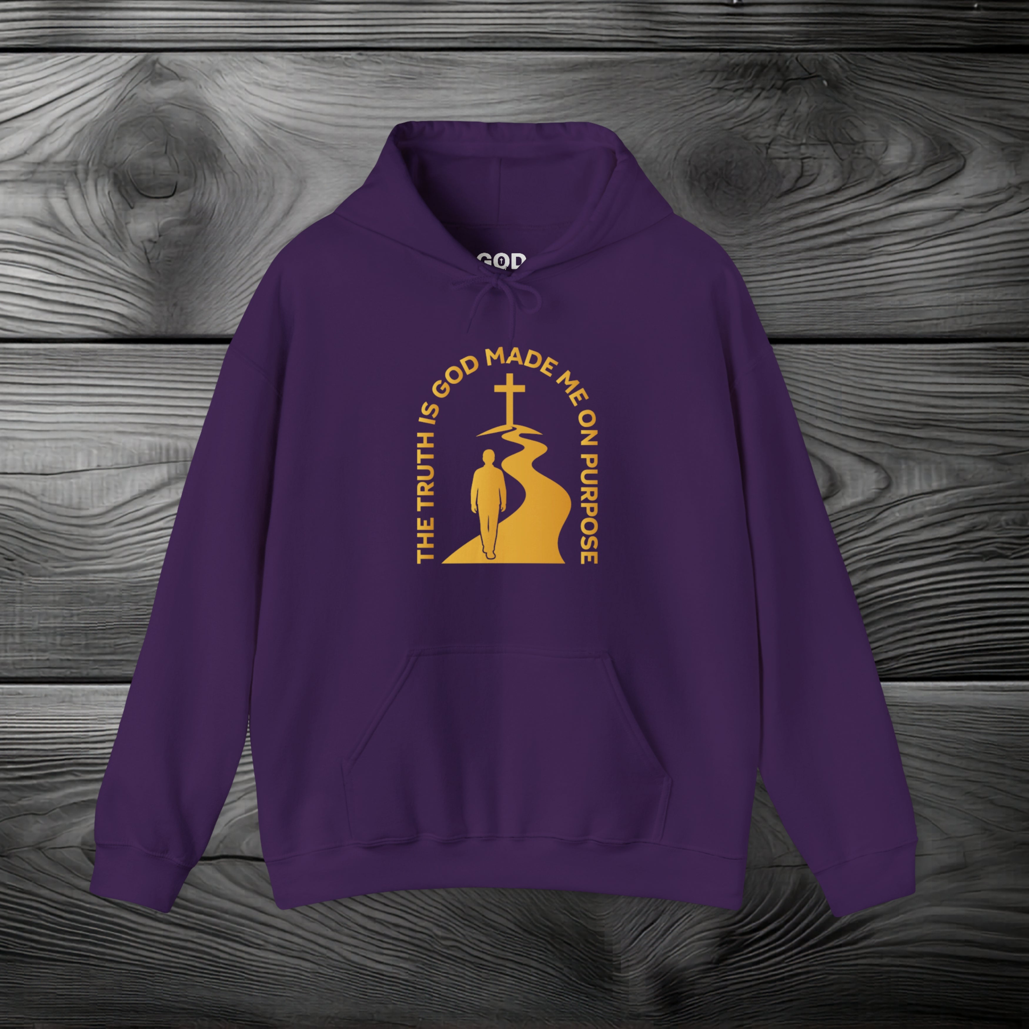 The Truth is God Loves Me on Purpose Pullover Hoodie