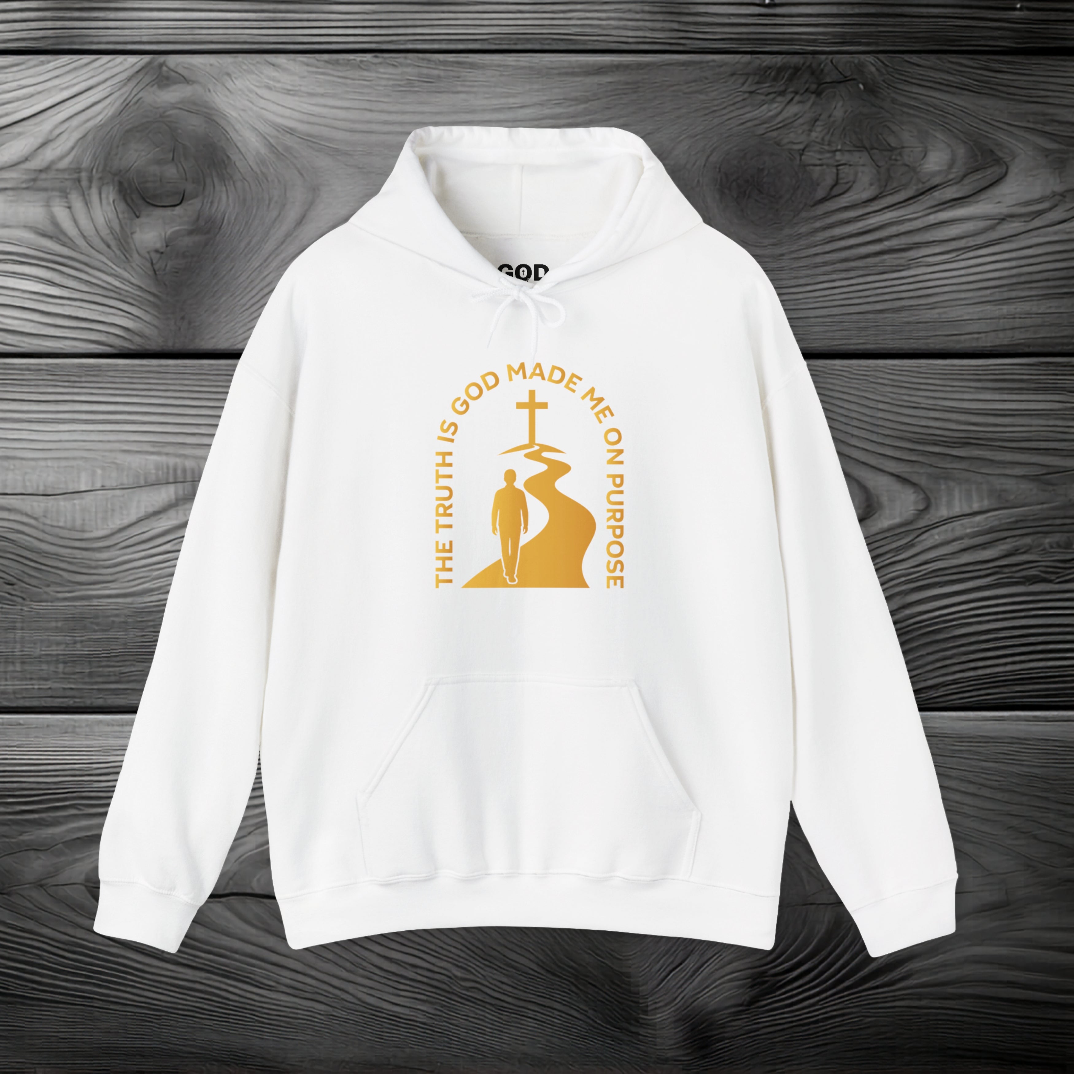 The Truth is God Loves Me on Purpose Pullover Hoodie