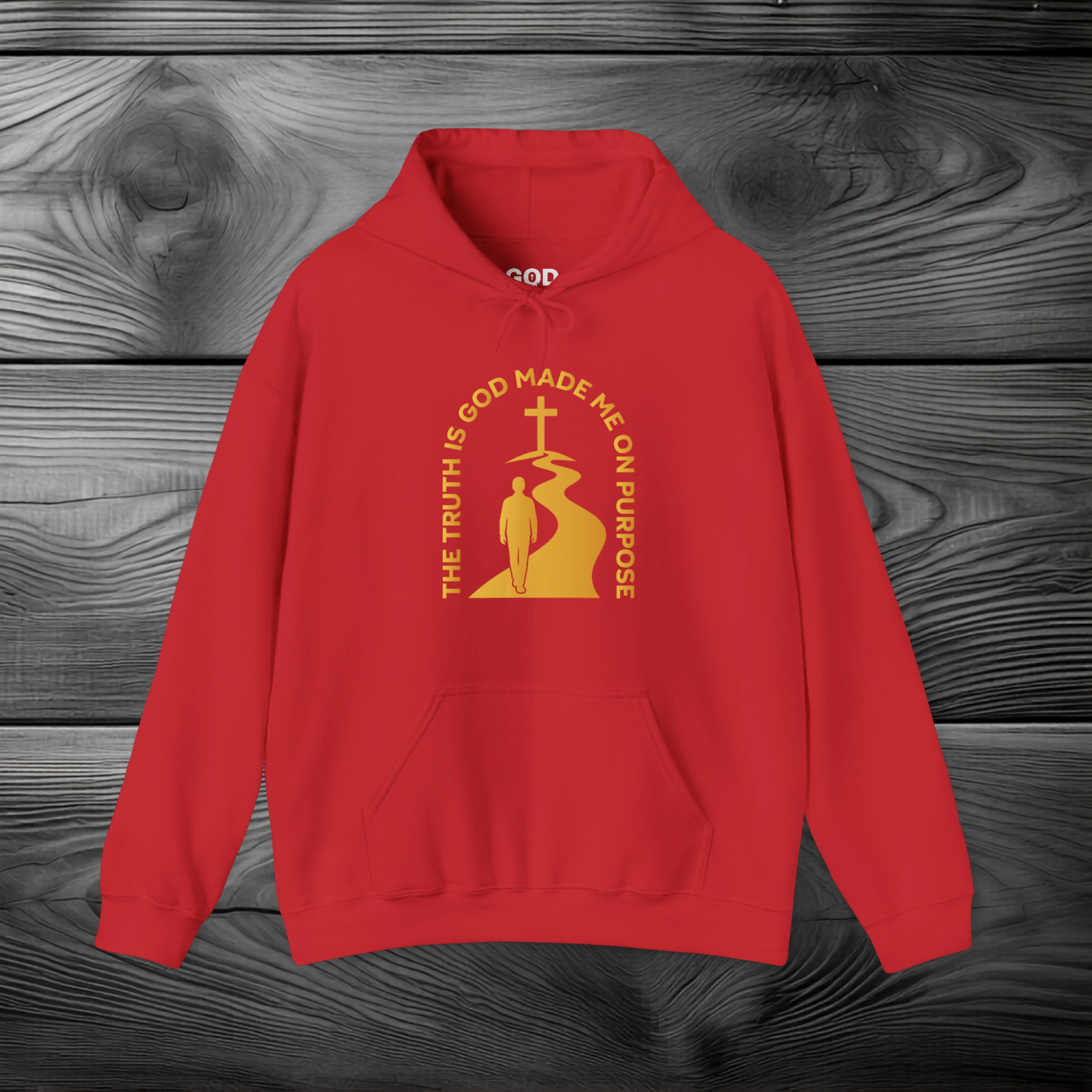 The Truth is God Loves Me on Purpose Pullover Hoodie