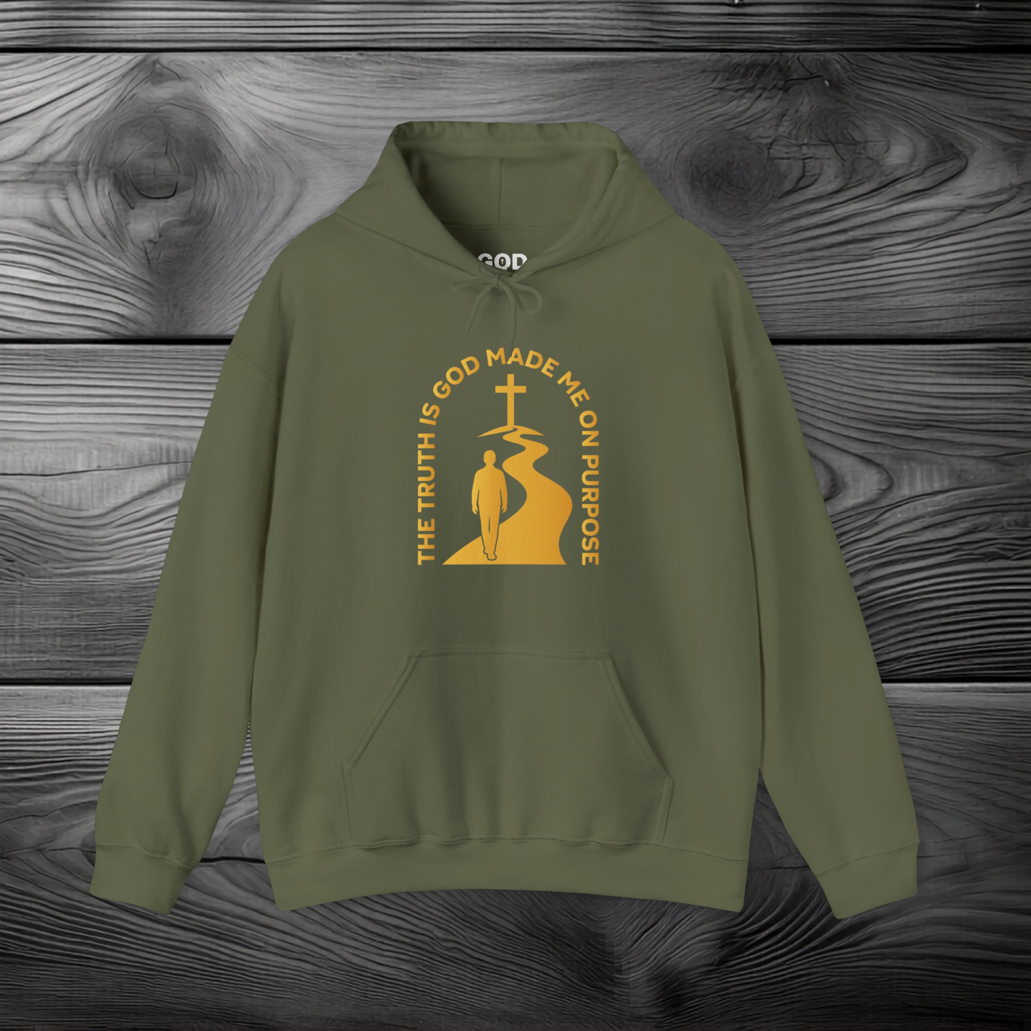 The Truth is God Loves Me on Purpose Pullover Hoodie