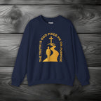 The Truth is God Loves Me on Purpose Crewneck Sweatshirt