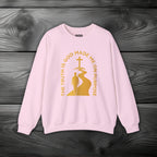 The Truth is God Loves Me on Purpose Crewneck Sweatshirt