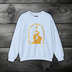 The Truth is God Loves Me on Purpose Crewneck Sweatshirt