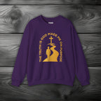 The Truth is God Loves Me on Purpose Crewneck Sweatshirt