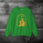 The Truth is God Loves Me on Purpose Crewneck Sweatshirt