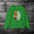 I Am Walking With the Lion of Judah Crewneck Sweatshirt