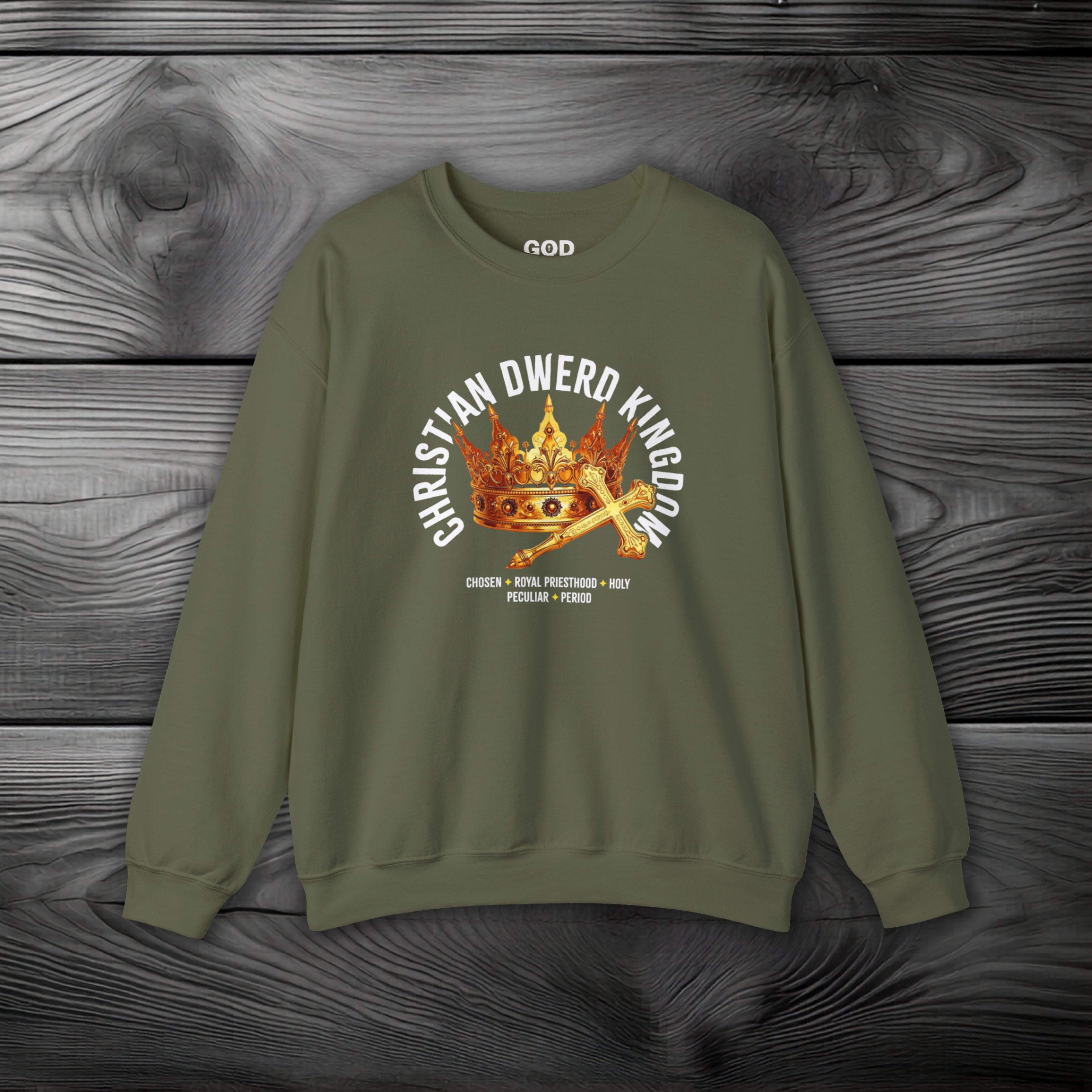 Christian Dwerd Kingdom Crewneck Sweatshirt
