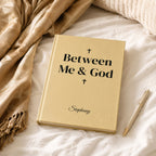 Between Me & God Personalized Christian Ruled Journal