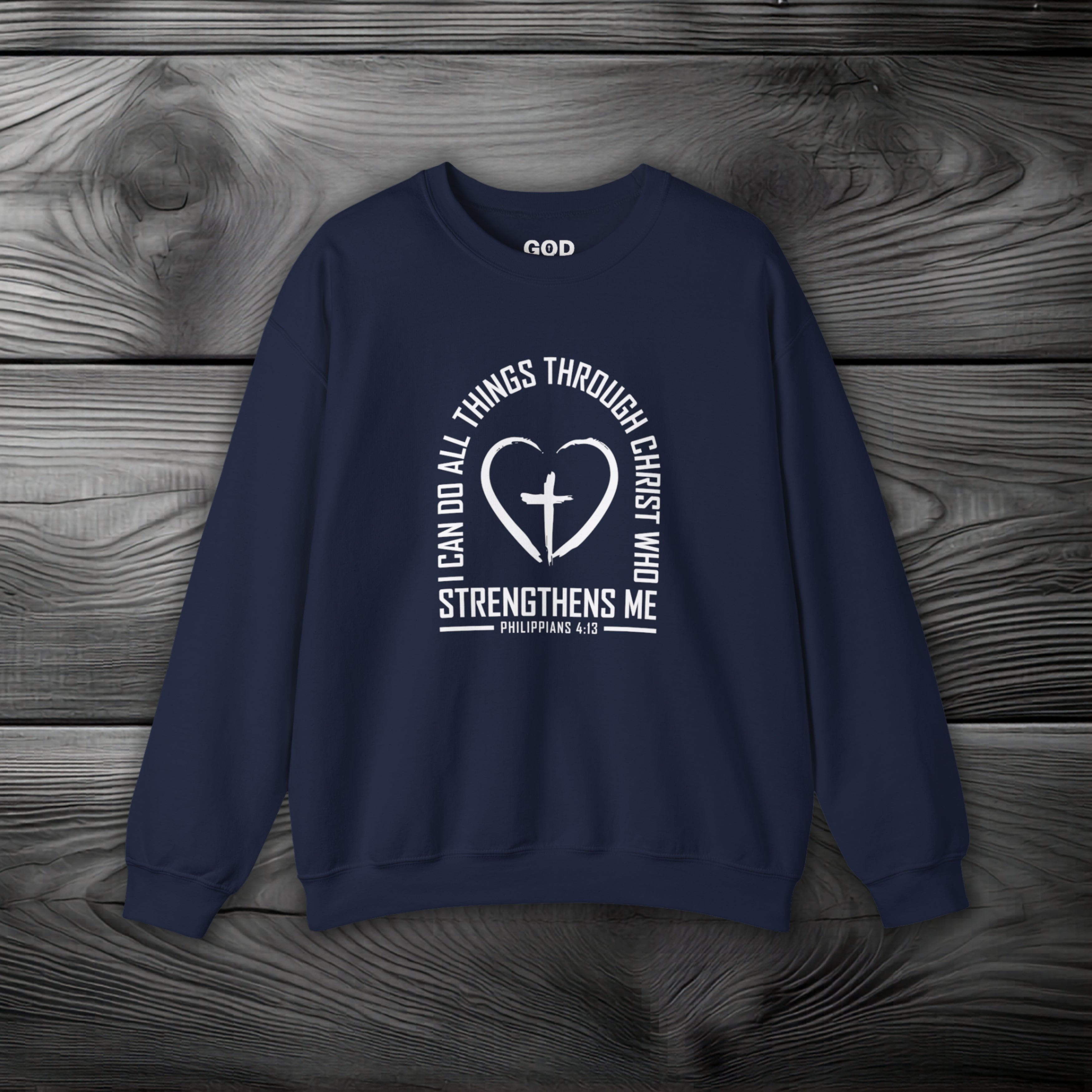 I Can Do All Things Through Christ Crewneck Sweatshirt