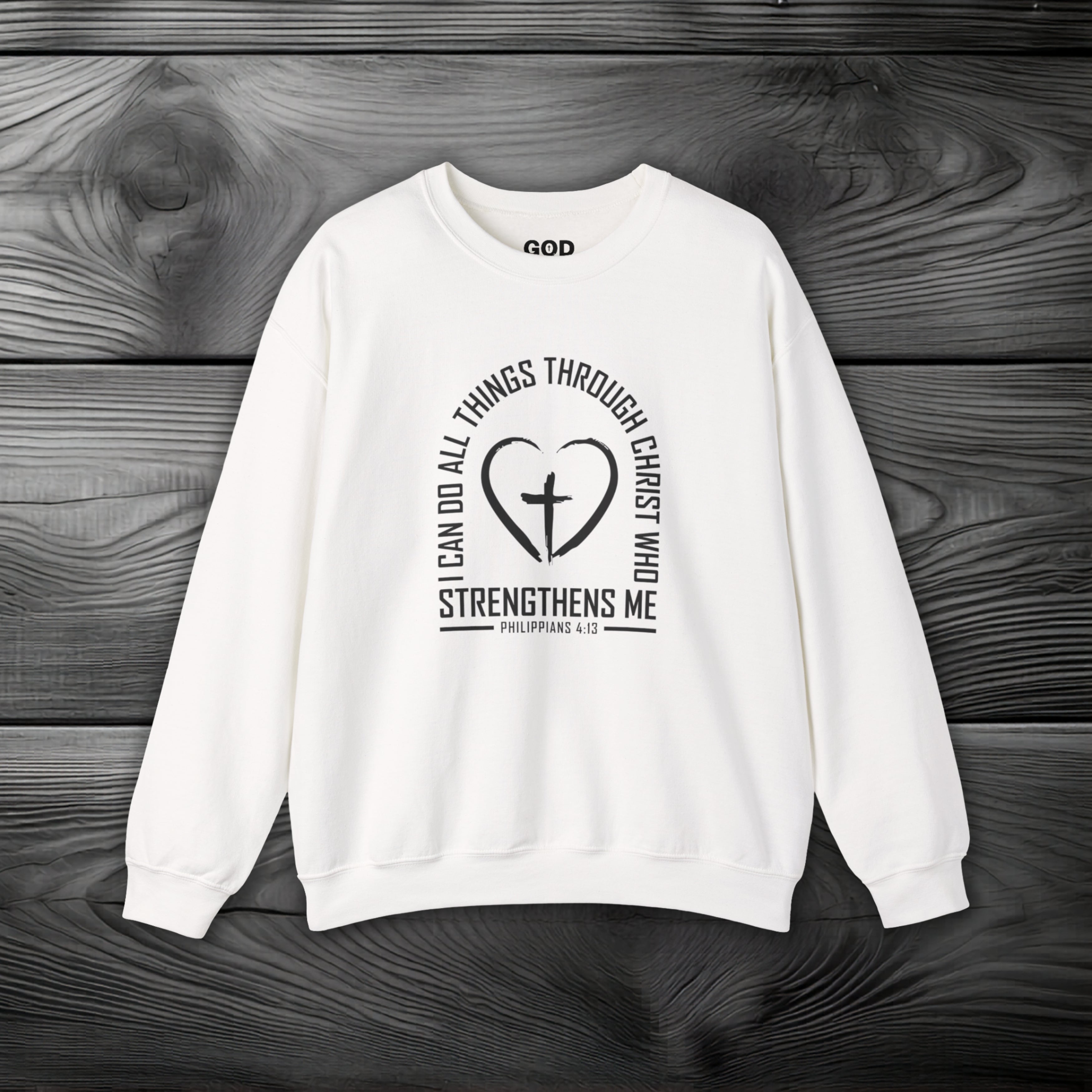 I Can Do All Things Through Christ Crewneck Sweatshirt