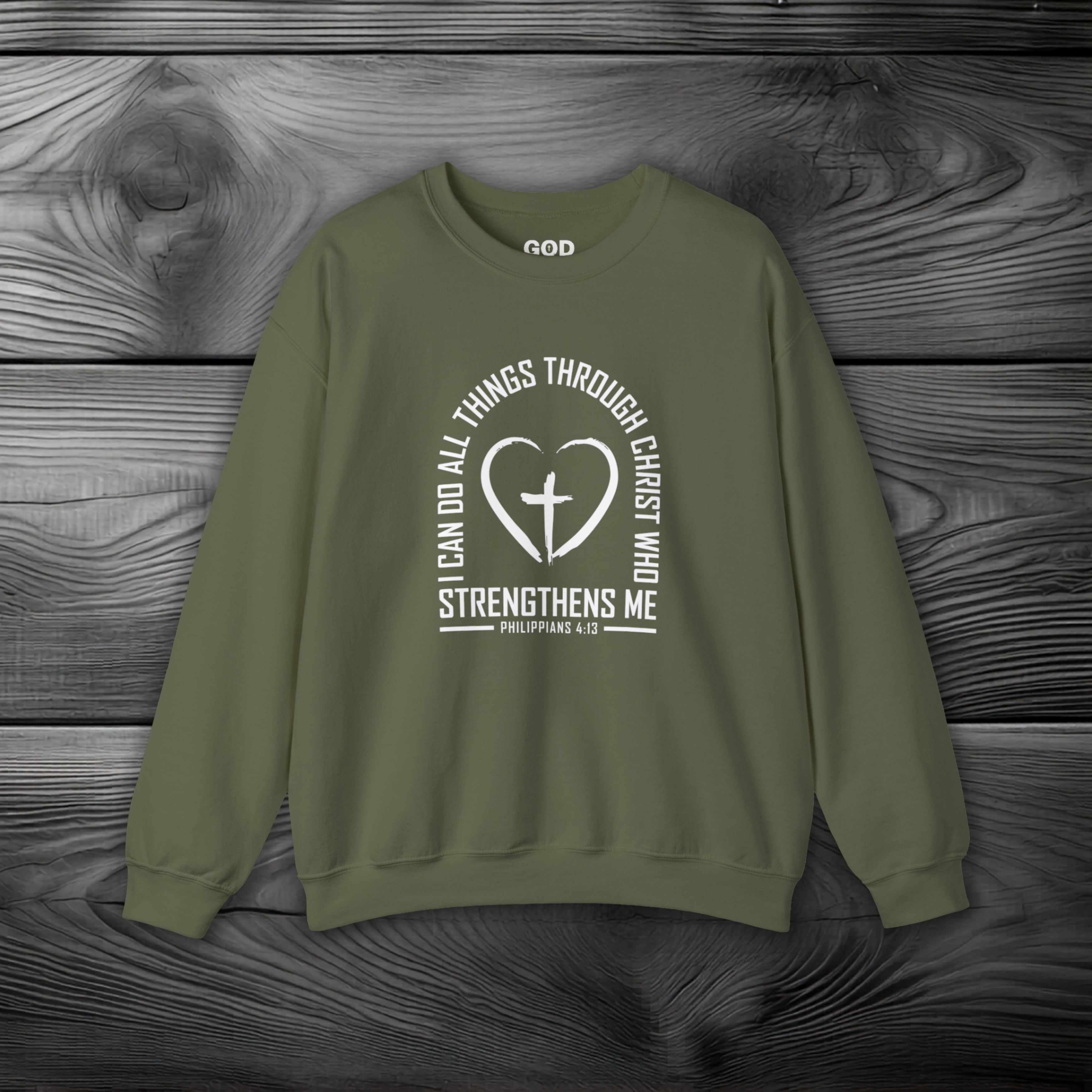 I Can Do All Things Through Christ Crewneck Sweatshirt