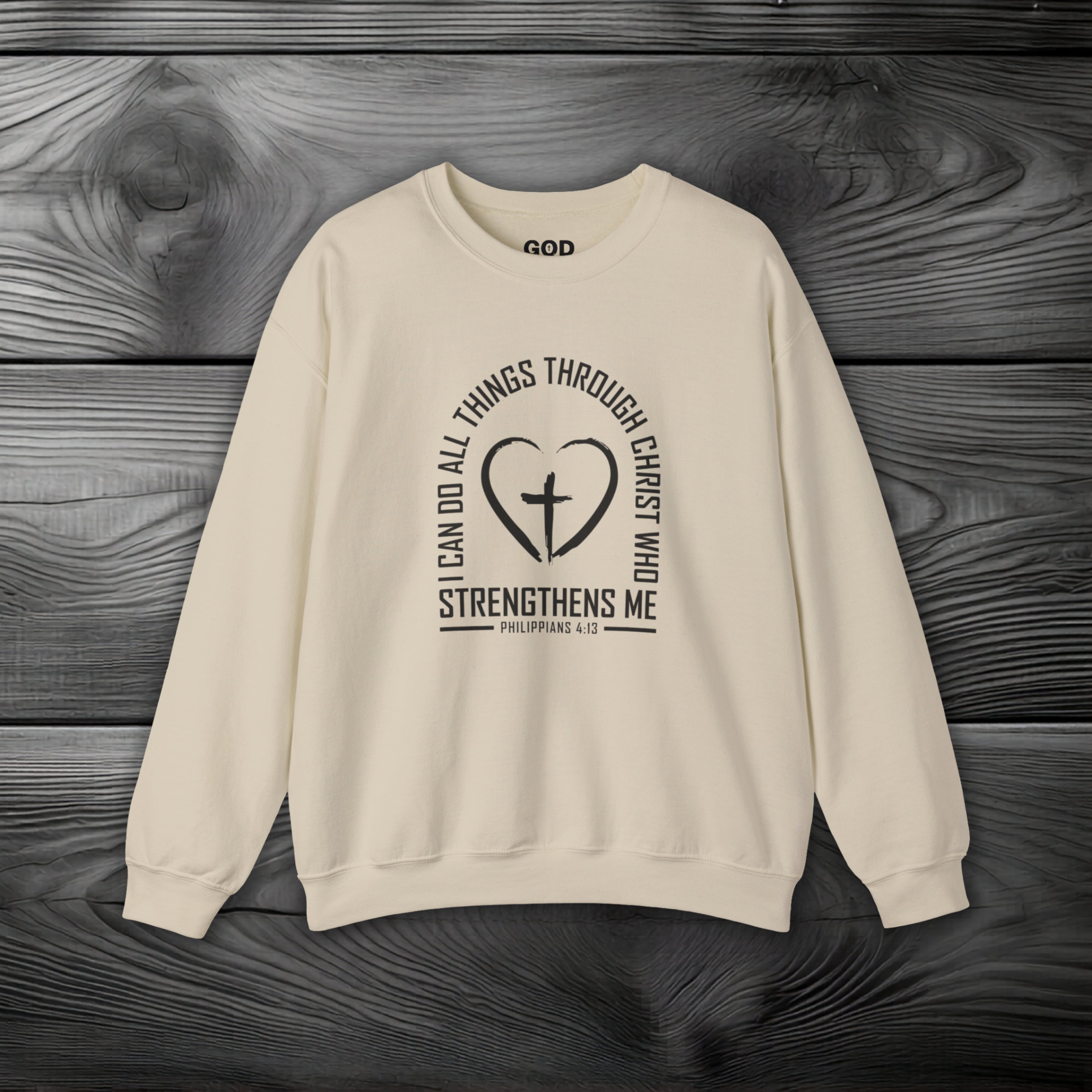 I Can Do All Things Through Christ Crewneck Sweatshirt