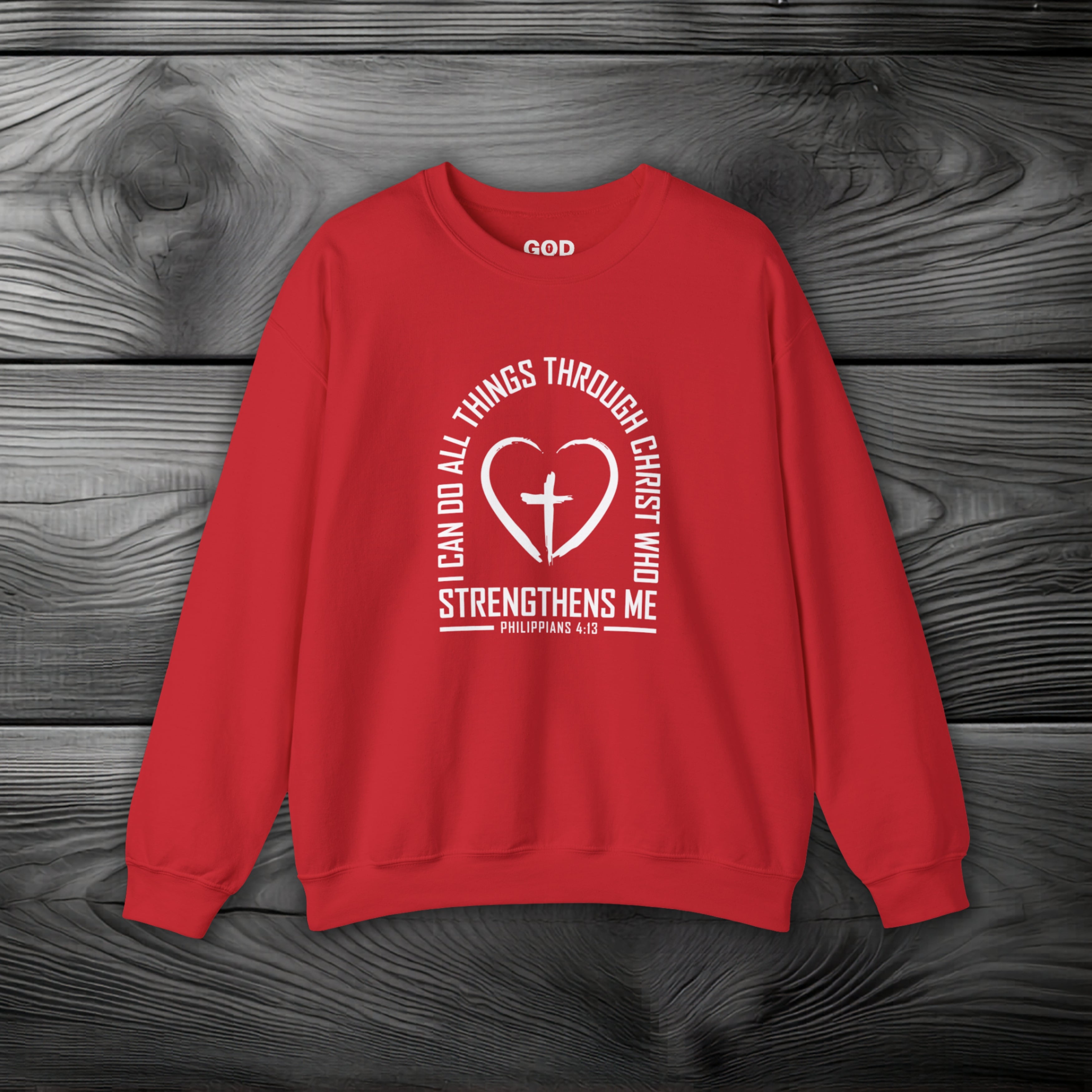 I Can Do All Things Through Christ Crewneck Sweatshirt