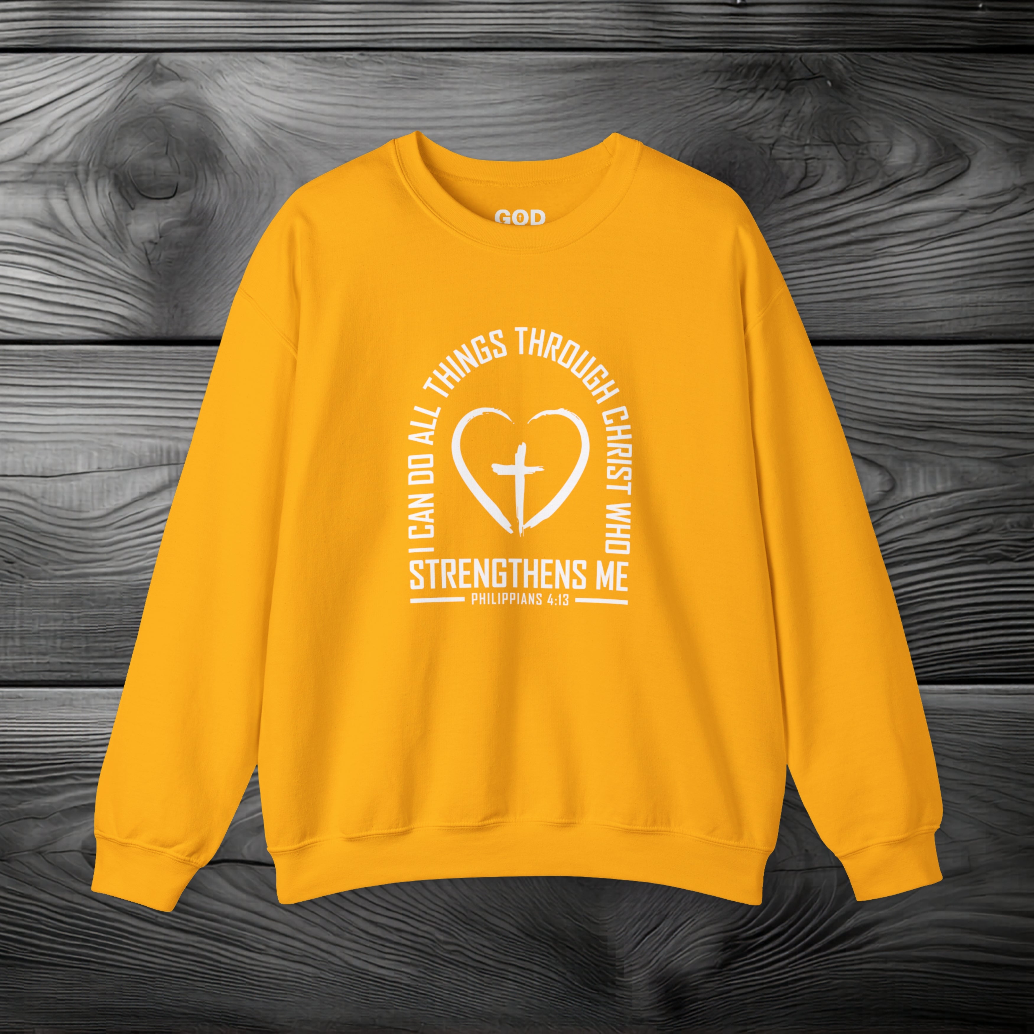 I Can Do All Things Through Christ Crewneck Sweatshirt