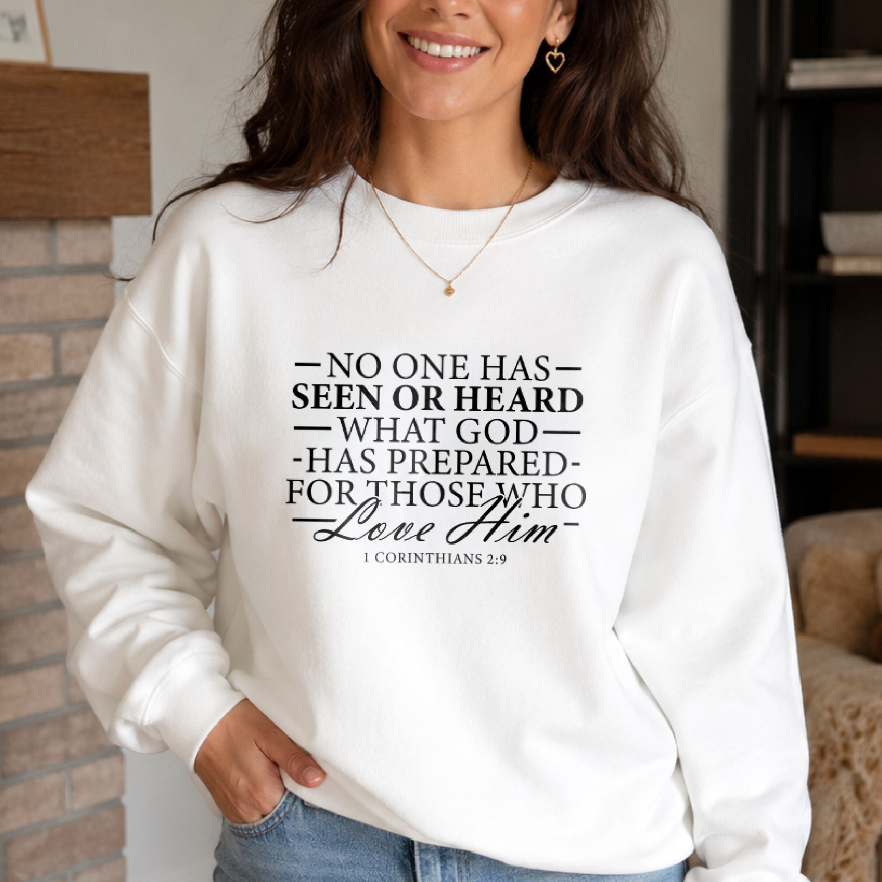 GOD Has Something Prepared for You Crewneck Sweatshirt