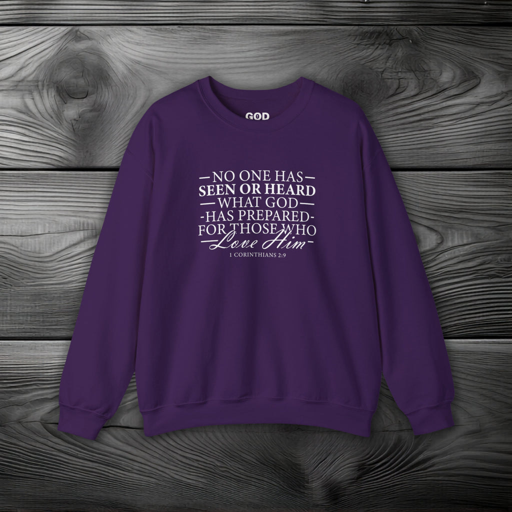 GOD Has Something Prepared for You Crewneck Sweatshirt