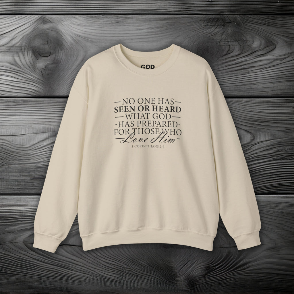 GOD Has Something Prepared for You Crewneck Sweatshirt