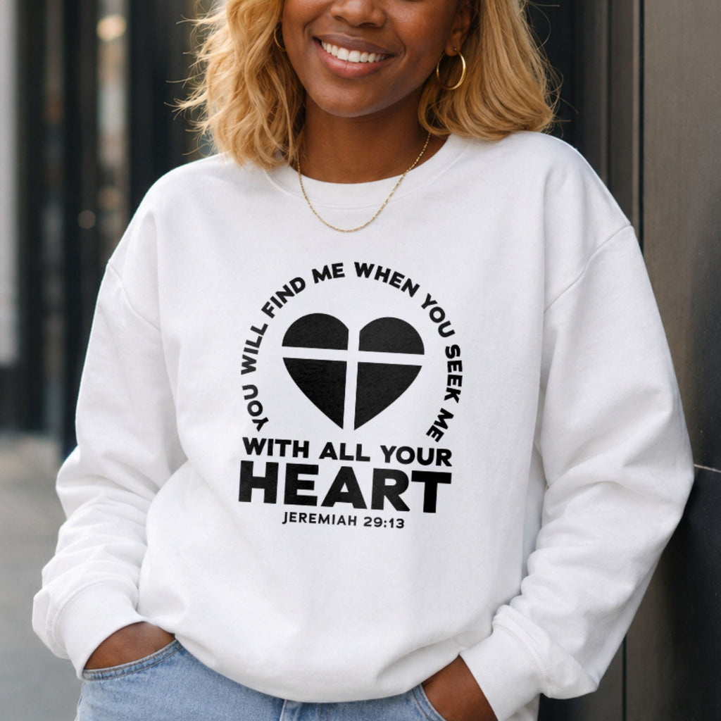 Seek & You Will Find GOD Crewneck Sweatshirt