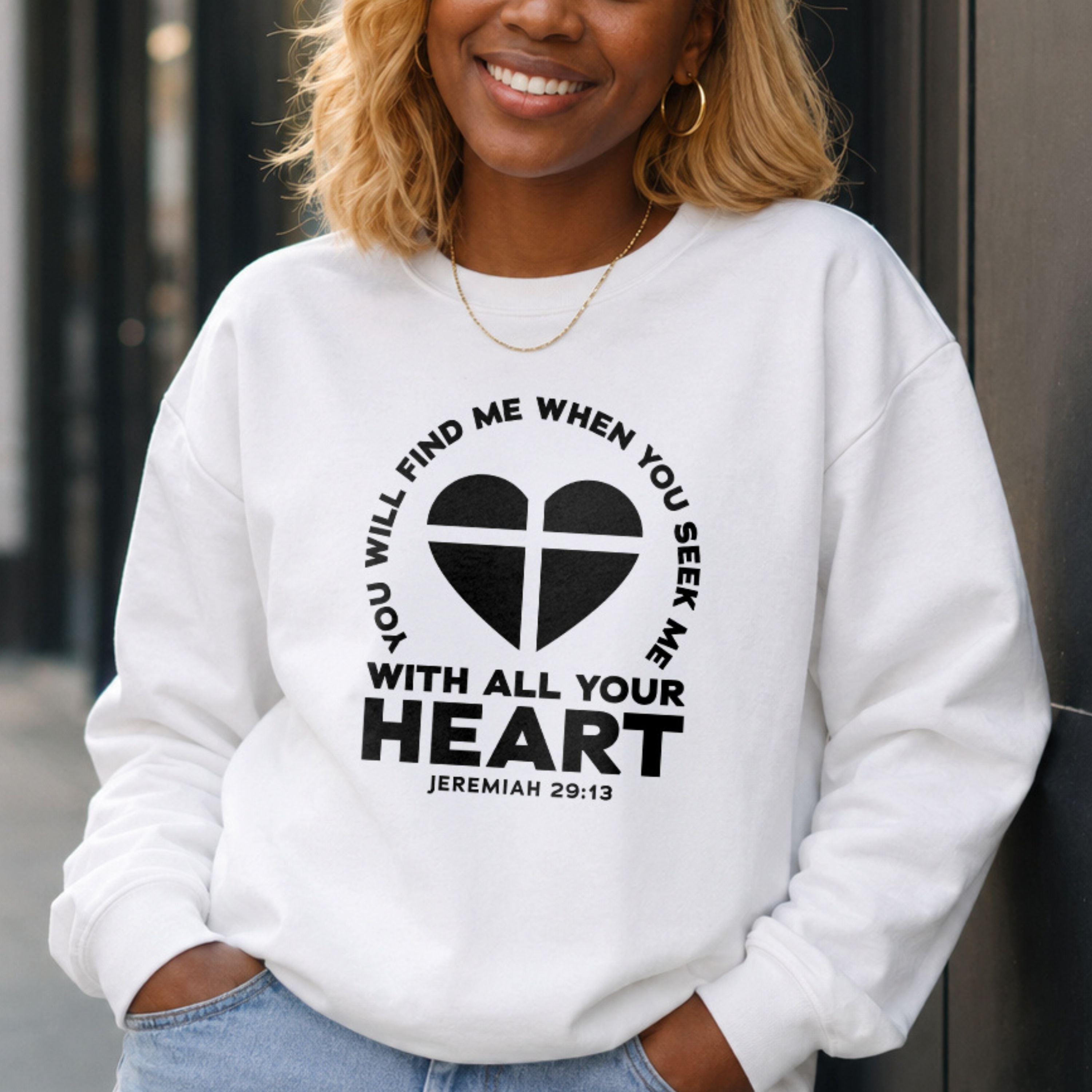 Seek & You Will Find GOD Crewneck Sweatshirt