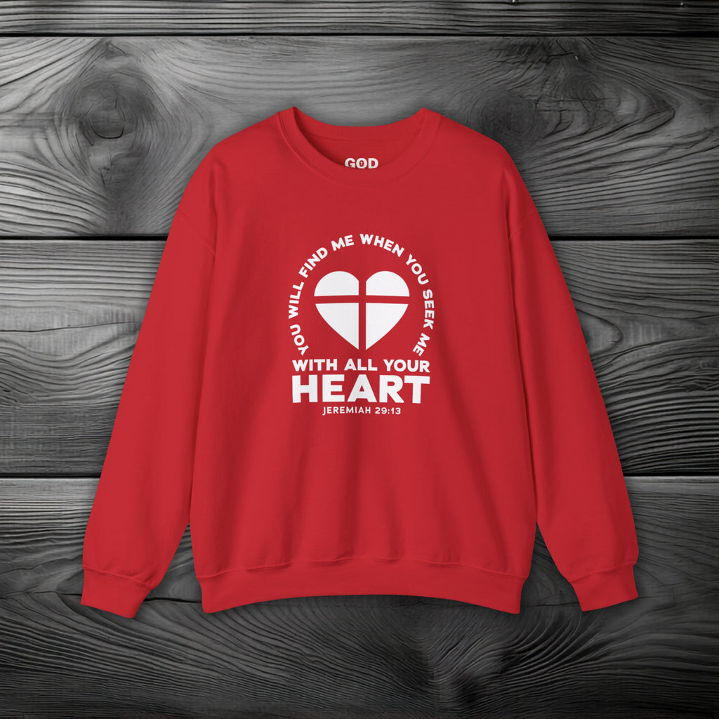 Seek & You Will Find GOD Crewneck Sweatshirt