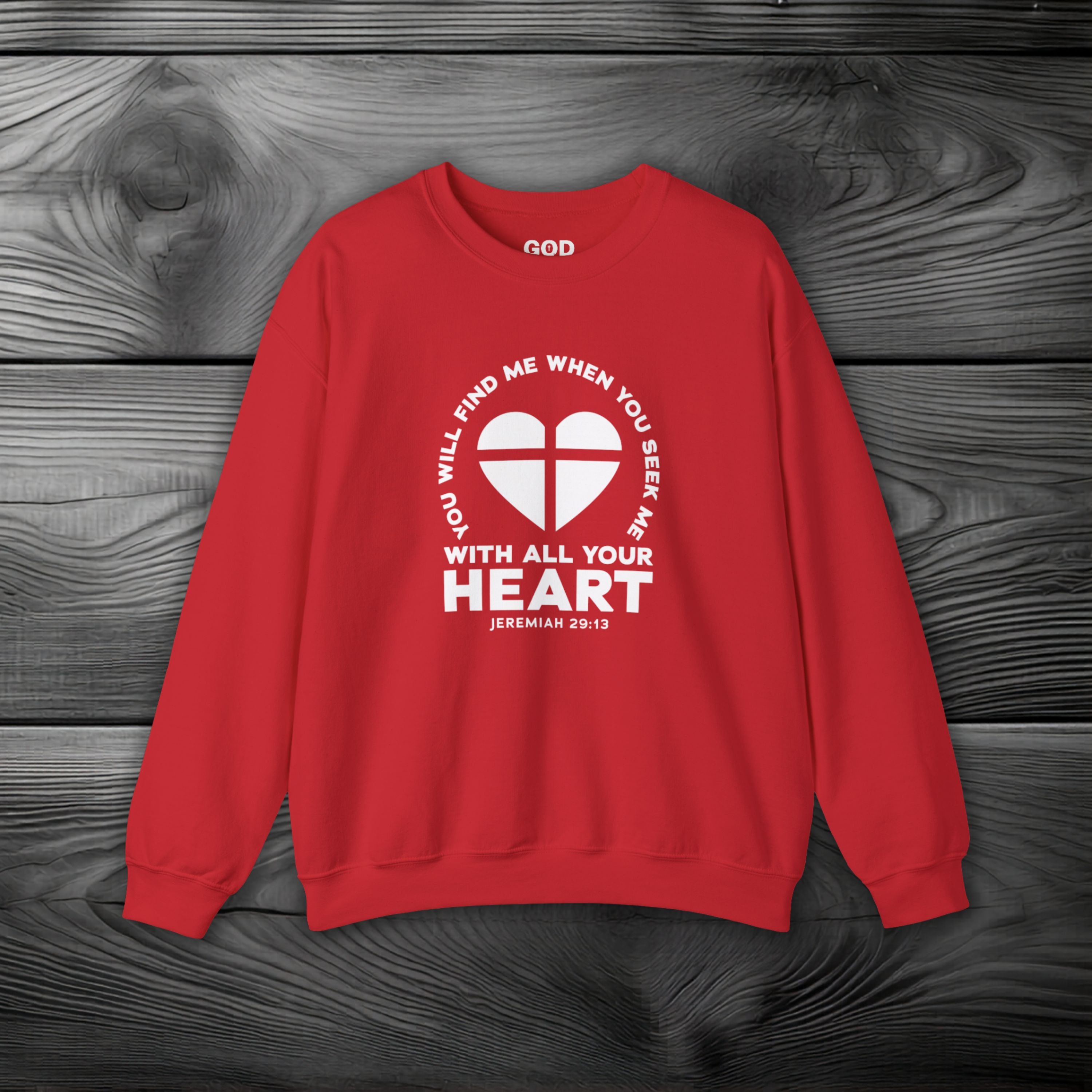 Seek & You Will Find GOD Crewneck Sweatshirt