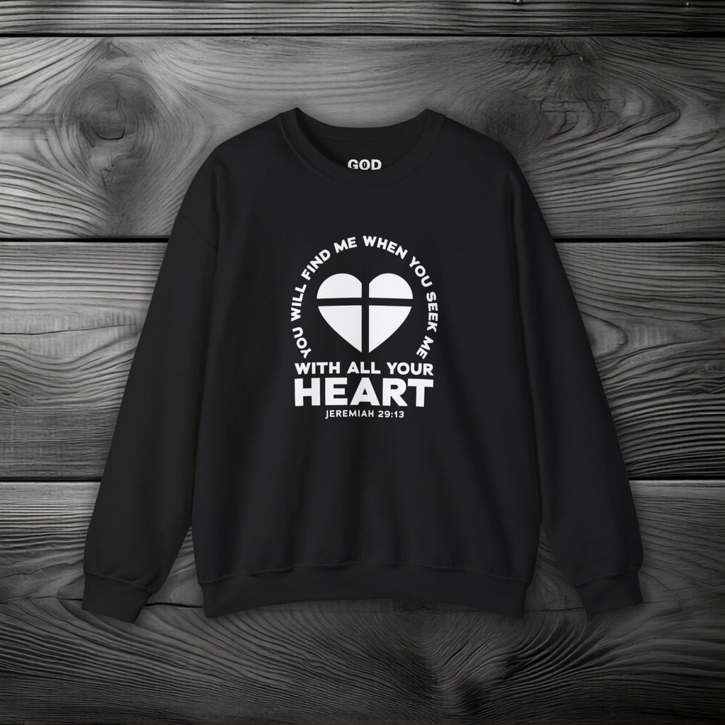 Seek & You Will Find GOD Crewneck Sweatshirt