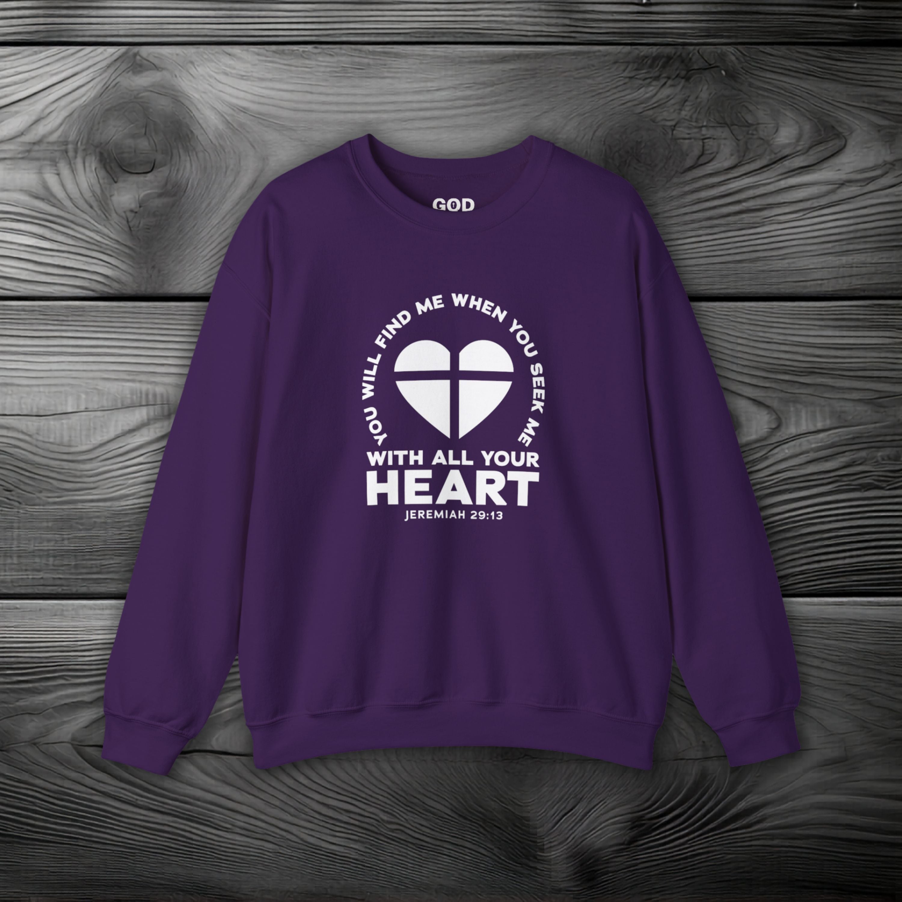 Seek & You Will Find GOD Crewneck Sweatshirt