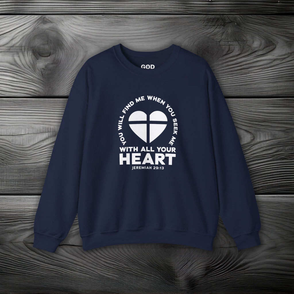 Seek & You Will Find GOD Crewneck Sweatshirt
