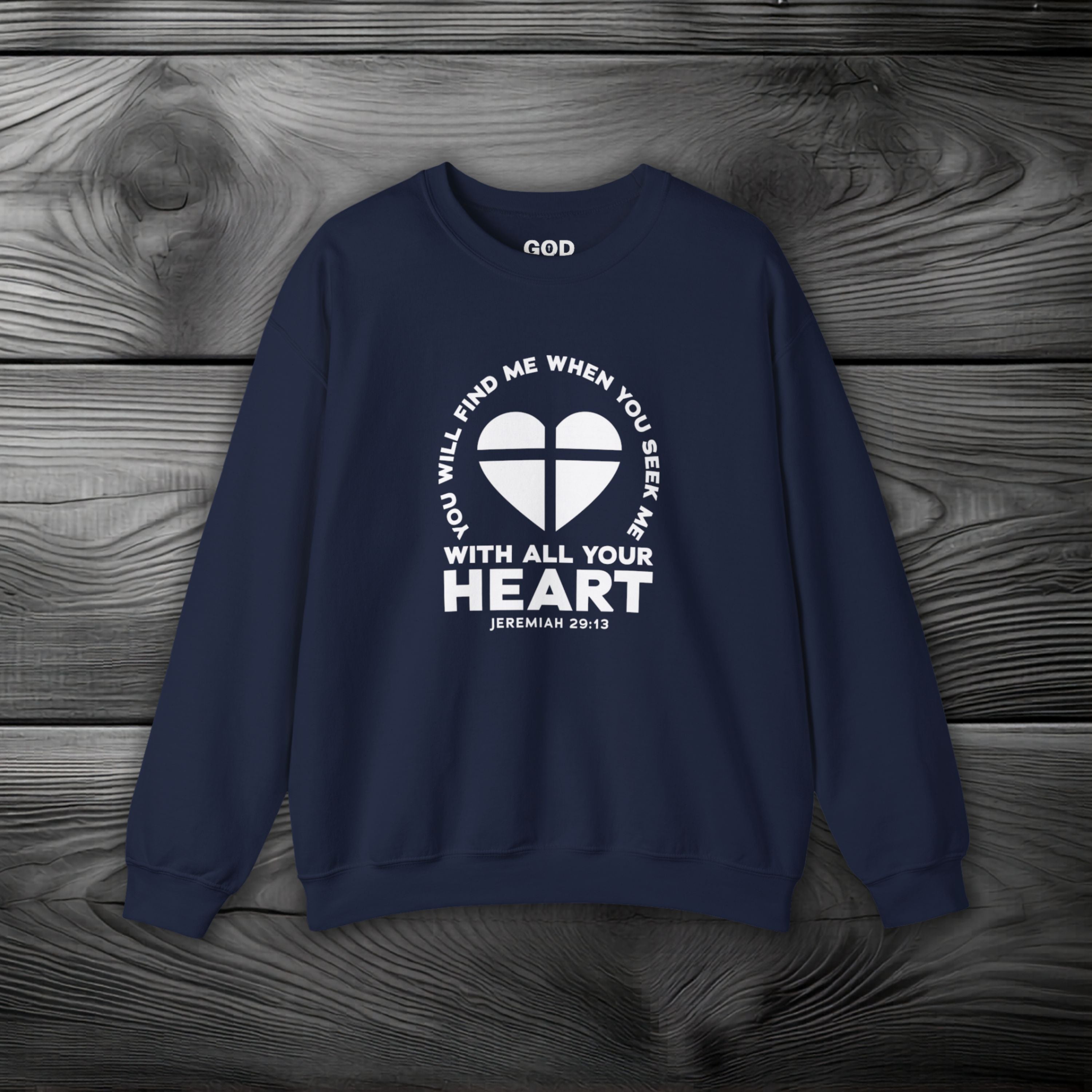 Seek & You Will Find GOD Crewneck Sweatshirt