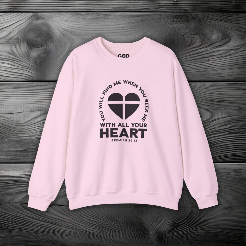 Seek & You Will Find GOD Crewneck Sweatshirt